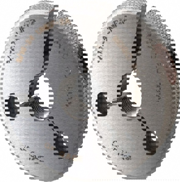 Threaded Ring Gage: 9/16-24 Thread, UNEF, Class 2A, No Go